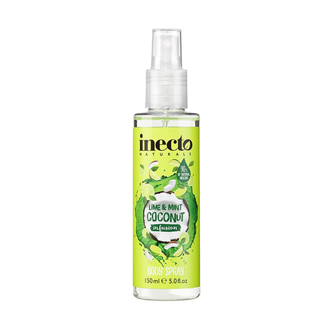 Inecto Naturals Lime & Mint Coconut Infusion Body Spray 150ml in UK