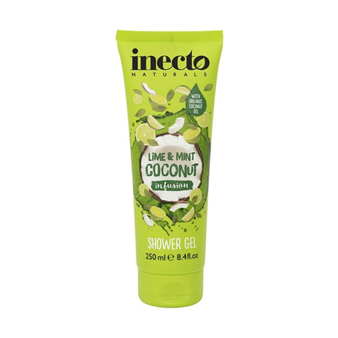 Inecto Naturals Lime & Mint Coconut Infusion Shower Gel 250ml in UK