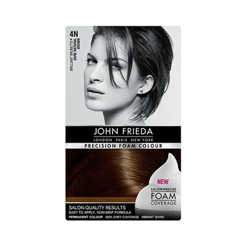 John Frieda Precision Foam Colour 4N Dark Natural Brown in UK