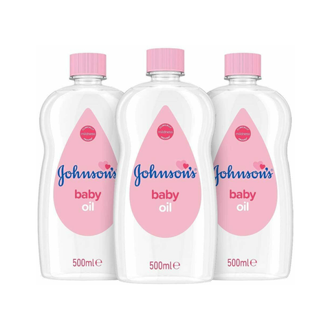 Johnson's Baby Oil 500ml - Pack Of 3 in UK