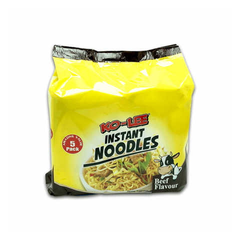 Ko-Lee Packet Noodles Beef Flavour 5PK in UK