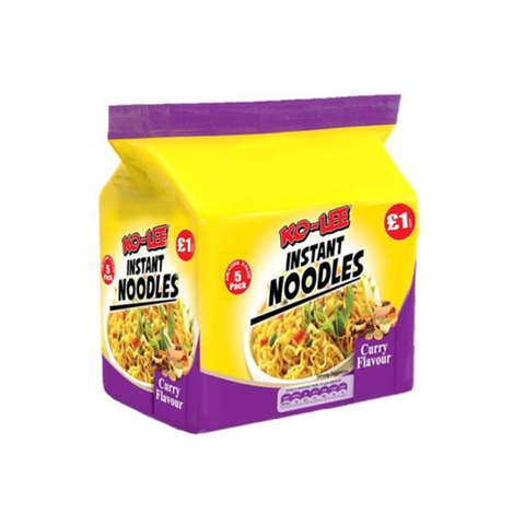 Ko-Lee Packet Noodles Curry Flavour 5PK in UK