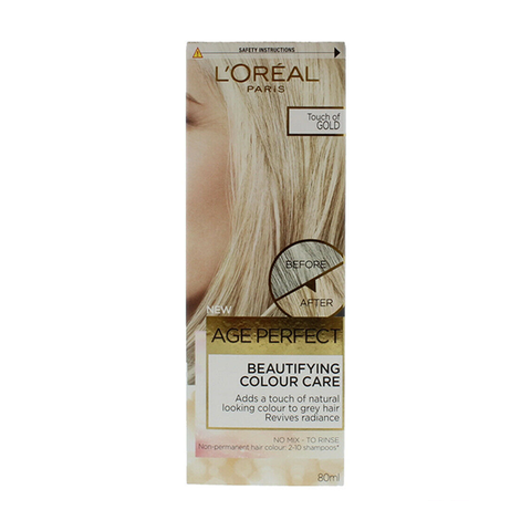 L'Oreal Age Perfect Colour Care Touch Of Gold Semi-Permanent Hair Colour in UK