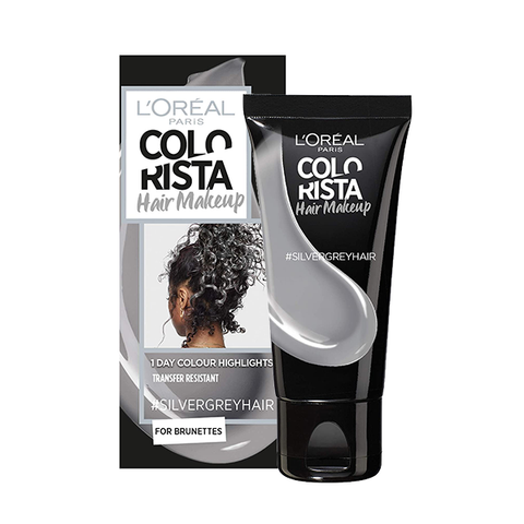 L'Oreal Colorista Hair Makeup Silver Grey Brunette Semi-Permanent Colour