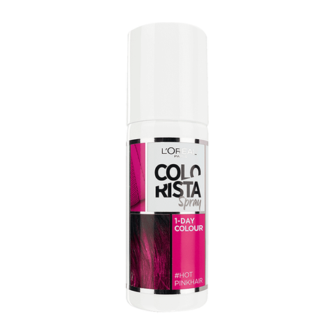 L'Oreal Colorista Hot Pink Hair Colour Spray 75ml in UK