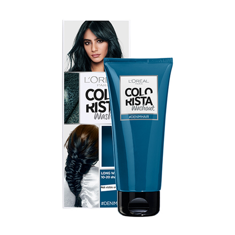 L'Oreal Colorista Washout Denim Blue Semi-Permanent Hair Dye in UK