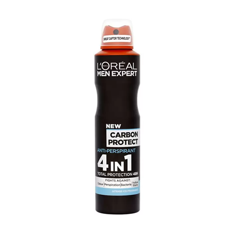 L'Oreal Men Expert Carbon Anti-Perspirant Deodorant Spray 250ml in UK