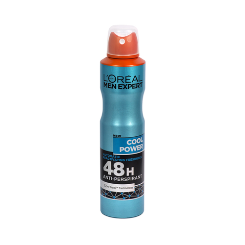 L'Oreal Men Expert Cool Power 48H Ice-Effect Anti-Perspirant Deodorant 250ml in UK