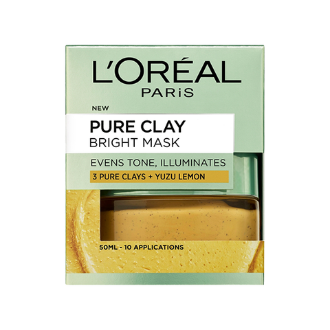 L'Oreal Paris Pure Clay Bright Face Mask 50ml in UK