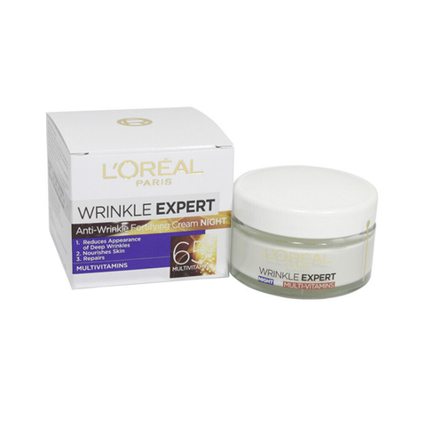 L'Oreal Paris Wrinkle Expert 65+ Night Cream 50ml in UK