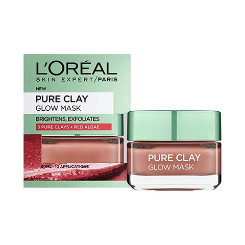 L'Oreal Paris Pure Clay Glow Face Mask 50ml in UK