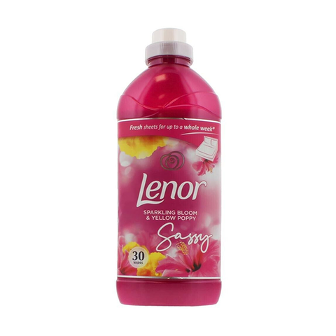 Lenor Sparkling Bloom & Yellow Poppy Fabric Conditioner 30 Wash in UK