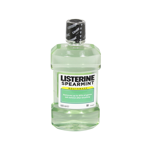 Listerine Spearmint Mouthwash 600ml in UK