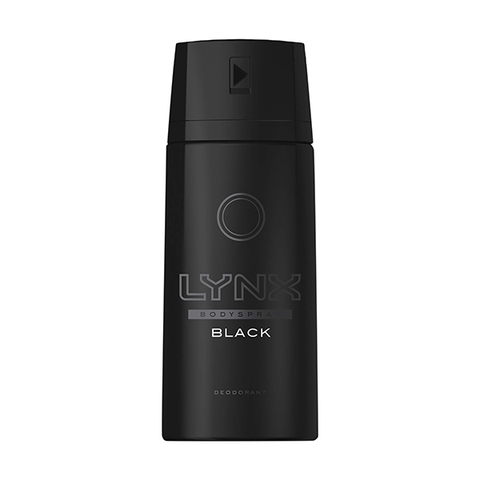 Lynx Black Deodorant Body Spray 150ml in UK