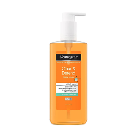 Neutrogena Clear & Defend Facial Wash 200ml in UK