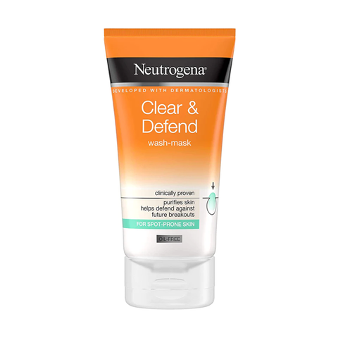 Neutrogena Clear & Defend Wash Mask for Spot Prone Skin 150ml in UK