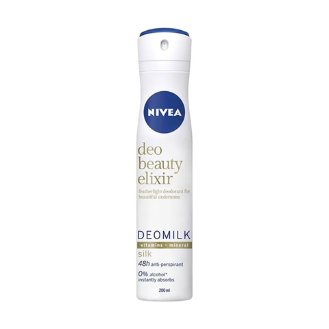 Nivea Beauty Elixir Dry Anti-Perspirant Deodorant Spray 200ml in UK