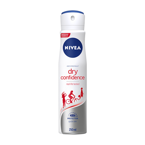Nivea Dry Confidence Anti-Perspirant Deodorant Spray 250ml in UK