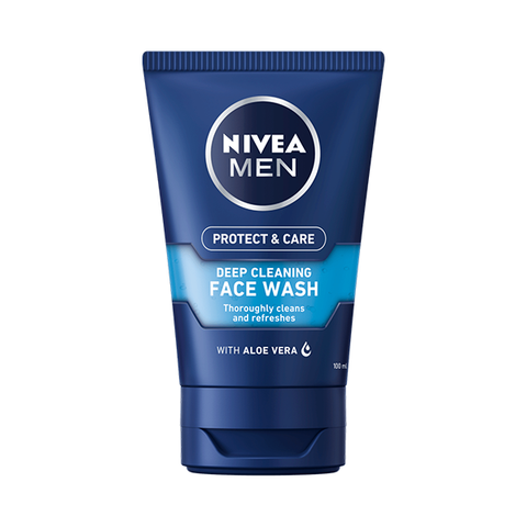 Nivea Men Protect & Care Deep Cleaning Face Wash 100ml in UK