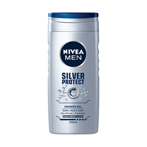 Nivea Men Silver Protect Shower Gel 250ml in UK