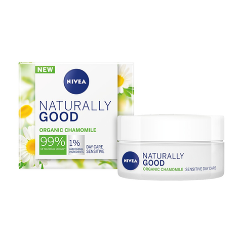 Nivea Naturally Good Face Cream Sensitive Skin 50ml in UK