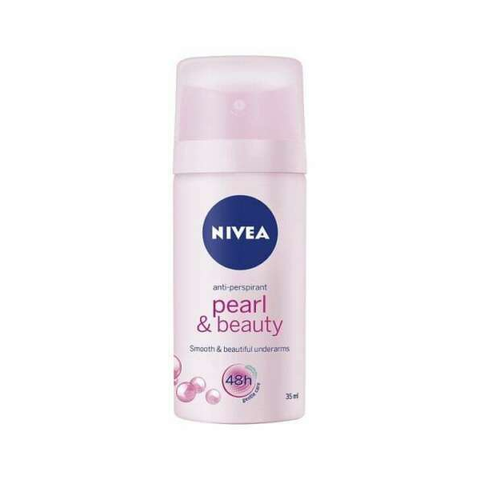 Nivea Pearl Beauty Mini Deodorant Spray 35ml in UK