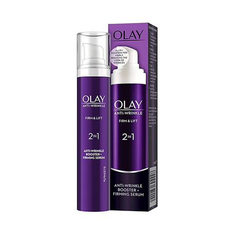 Olay Anti-Wrinkle Firm & Lift 2 In1 Booster & Firming Serum 50ml in UK