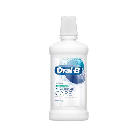 Oral B Gum & Enamel Care Fresh Mint Mouthwash 500ml in UK