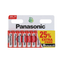 Panasonic AA Zinc 10's (25% Extra Free)