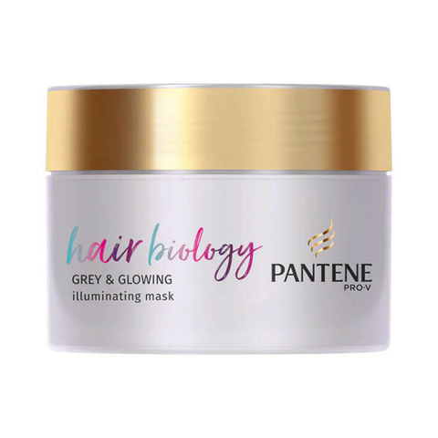 Pantene Hair Biology Grey & Glowing Mask 160ml in UK.