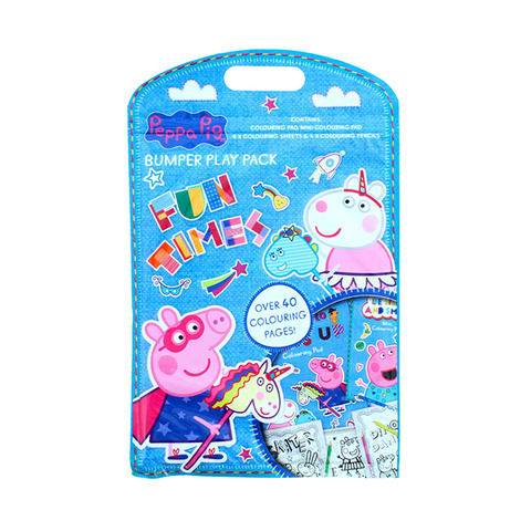 Peppa Pig Colouring Bumper Play Pack in UK
