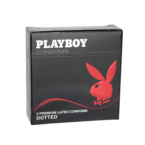 Playboy Condoms Dotted 3's in UK