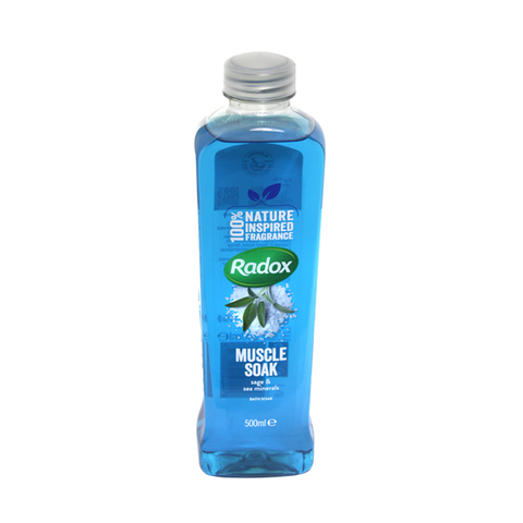 Radox Muscle Soak Herbal Bath Soak 500ml in UK