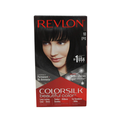 Revlon Colorsilk Permanent Hair Colour Black 10/1N in UK