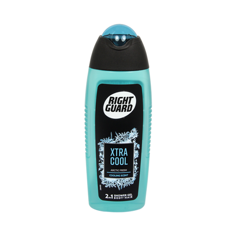 Right Guard 2in1 Xtra Cool Arctic Fresh Shower Gel 250ml in UK