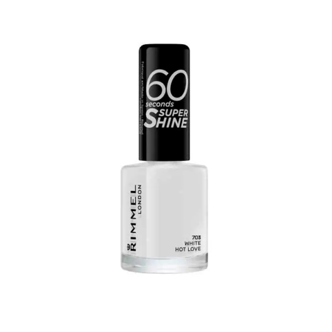 Rimmel 60 Second White Hot Love Nail Polish in UK