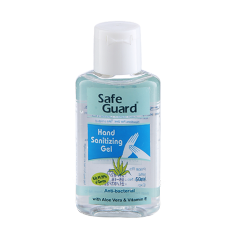 Safe Guard Anti-bacterial Hand Sanitizing Gel 50ml in UK