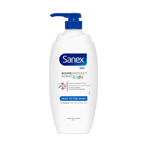 Sanex Biome Protect Kids Head to Toe Shower Gel 700ml