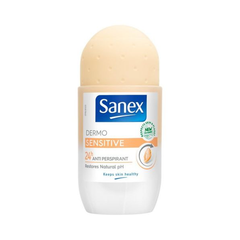 Sanex Dermo Sensitive Anti-Perspirant Roll-On Deodorant 50ml in UK