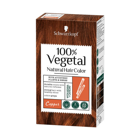 Schwarzkopf 100% Vegetal Hair Colour Copper in UK