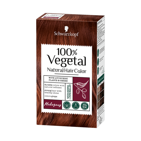 Schwarzkopf 100% Vegetal Hair Colour Mahogany in UK