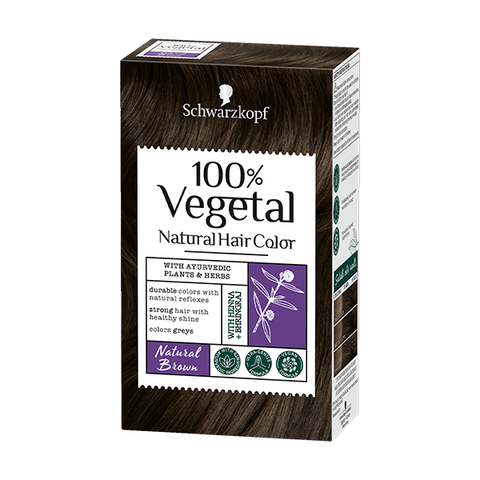 Schwarzkopf 100% Vegetal Hair Colour Natural Brown in UK