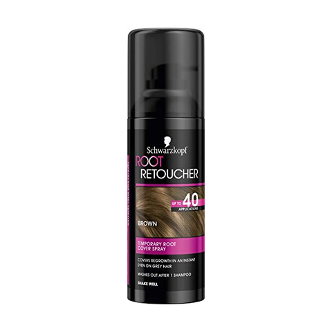 Schwarzkopf Root Retoucher Instant Temporary Cover Spray Brown 120ml in UK