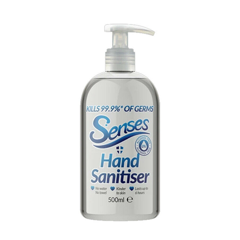 Senses Alcohol Free Hand Sanitiser Gel 500ml in UK