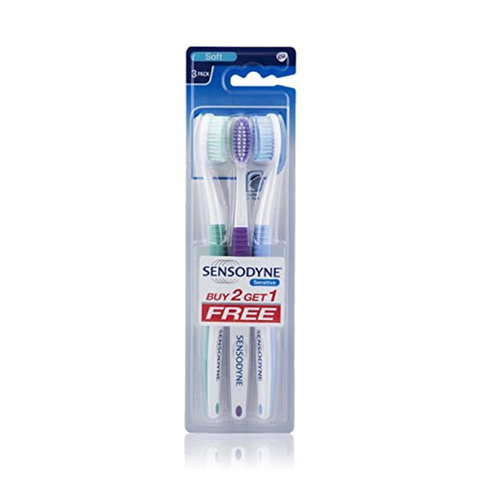 Sensodyne Sensitive Soft Toothbrush 3 Pack in UK