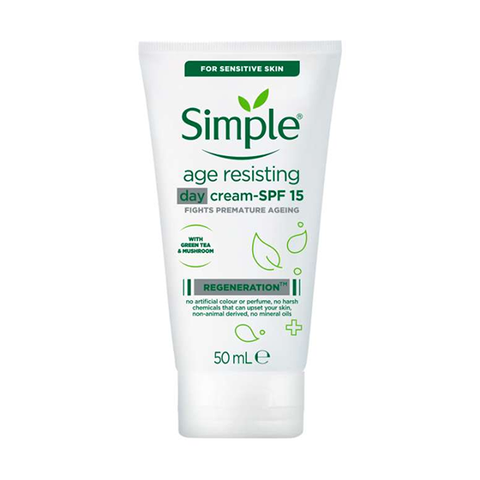 Simple Age Resisting Day Cream SPF15 50ml in UK