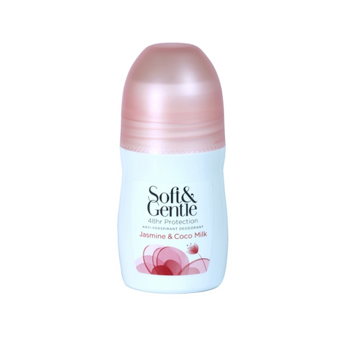 Soft & Gentle Jasmine & Coco Milk Roll-On Deodorant 50ml in UK