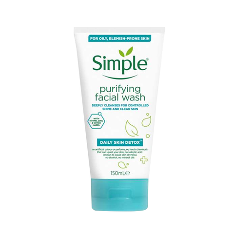 Simple Daily Skin Detox Purifying Face Wash 150ml in UK