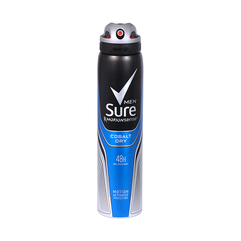 Sure Men Cobalt Dry 48h Anti-Perspirant Deodorant 250ml in UK