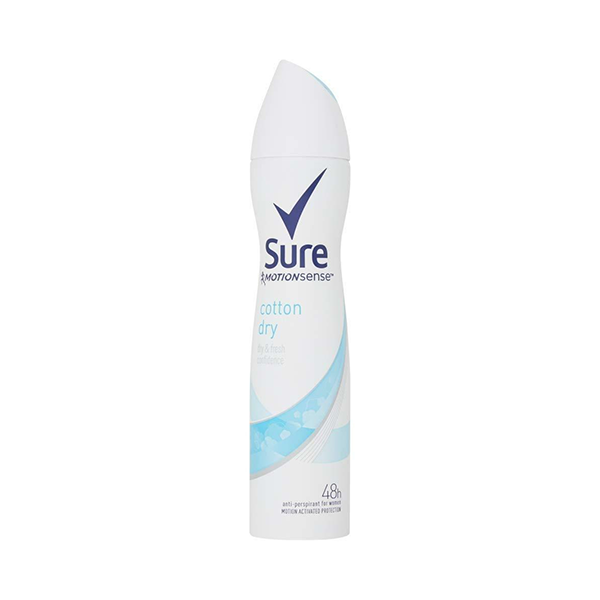 Sure Women Cotton Dry Anti-Perspirant Deodorant 250ml in UK